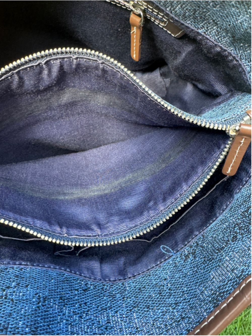 MCM Blingy Denim Mini Tote - Picture 11 of 14
